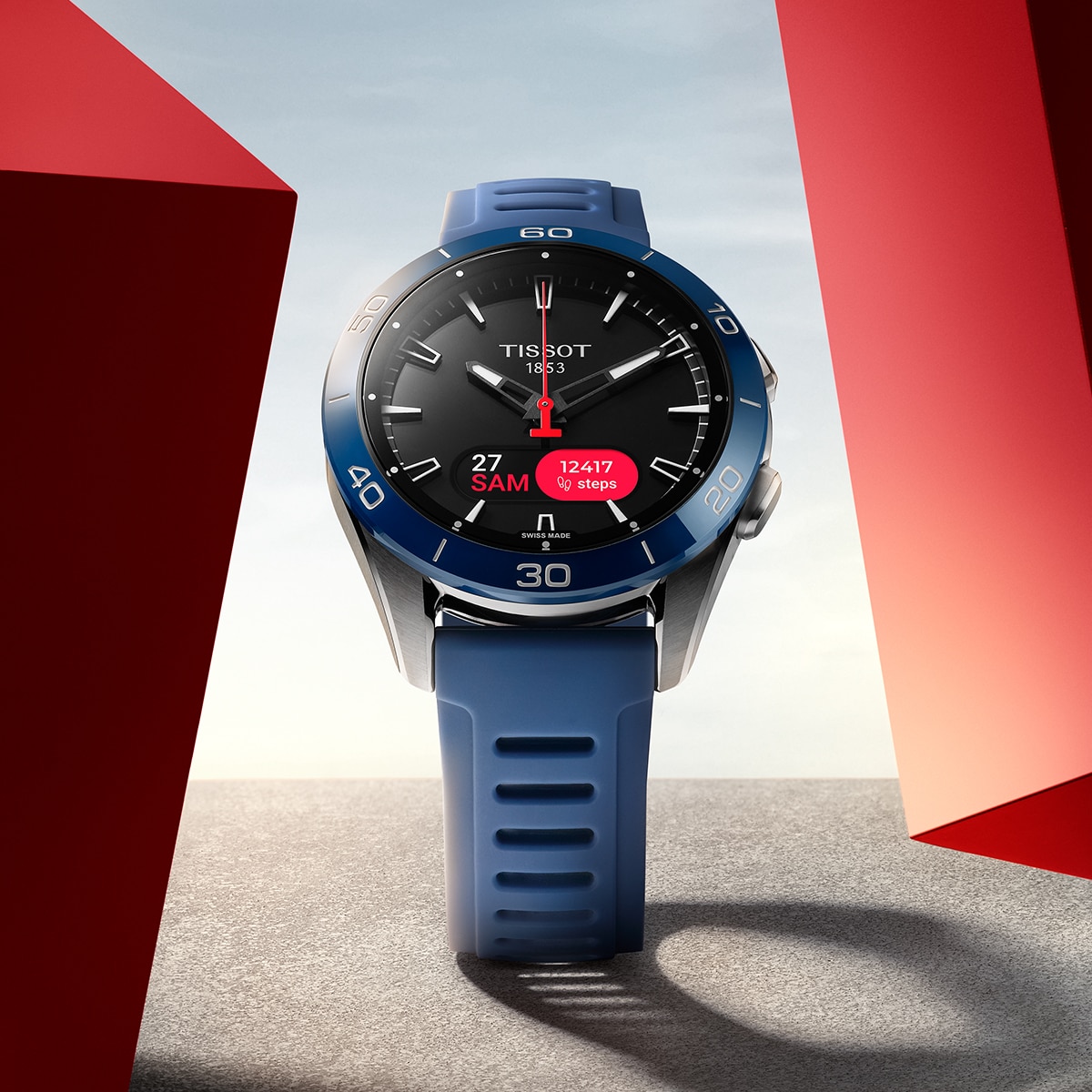 Tissot T-Touch Connect Sport Powered by nature, crafted for you.