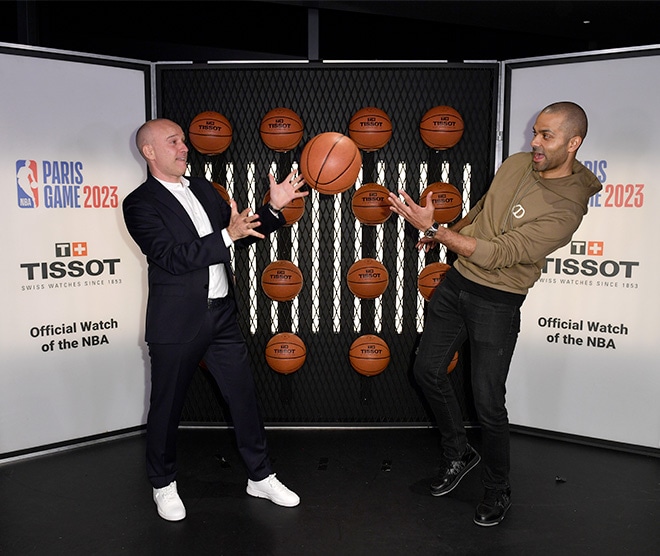 Tissot świętuje historyczne triumfy Tony'ego Parkera
