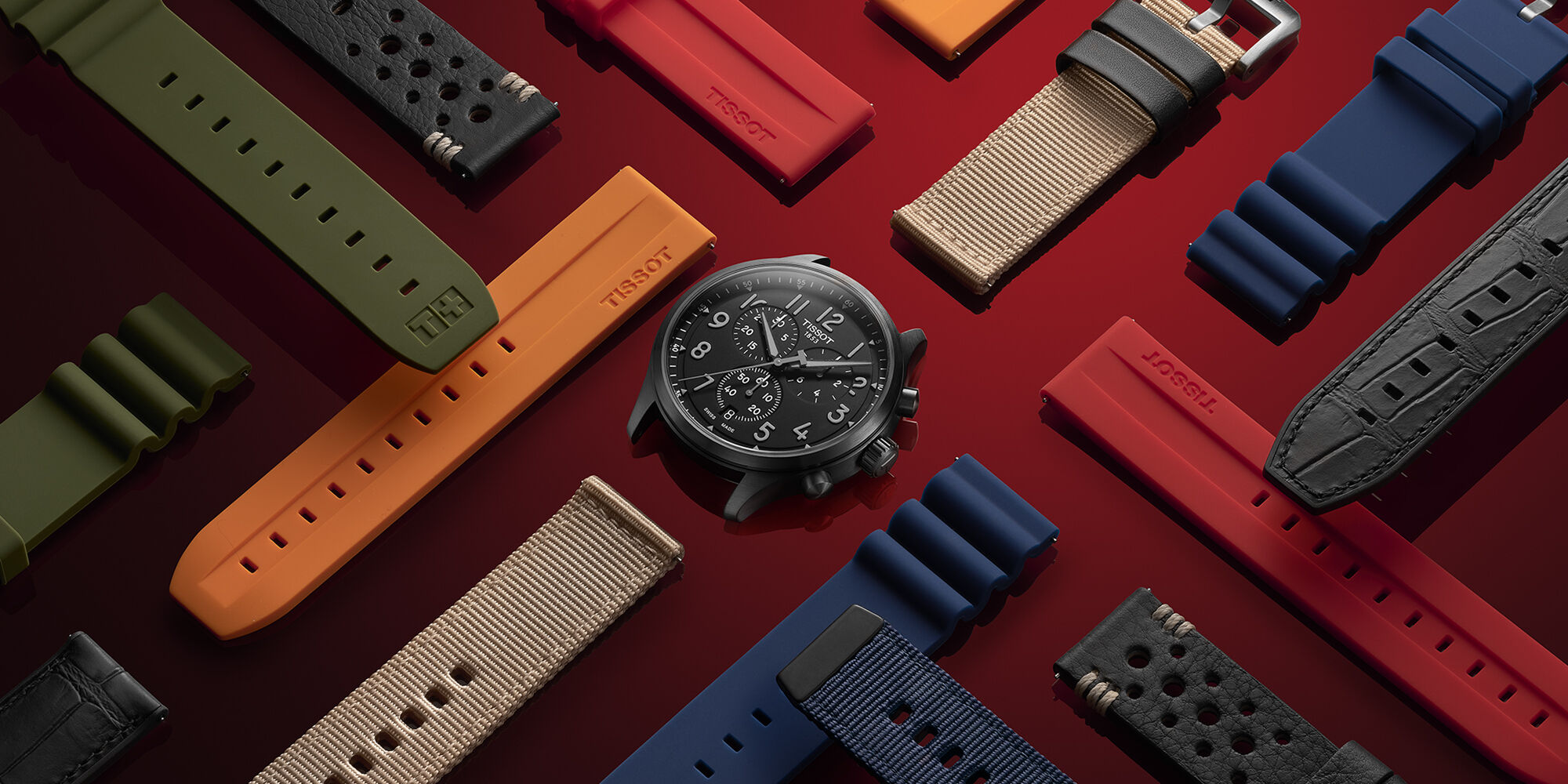 Different Tissot watch straps