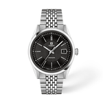 Front view of the watch Tissot Visodate 39mm with shadow