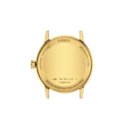 Back view of the watch case Tissot Classic Dream 42mm