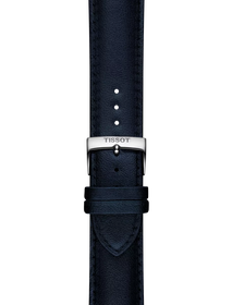 Zoom on Tissot Official Blue Synthetic Strap Lugs 22 mm
