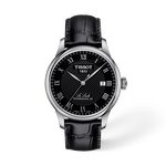 Front view of the watch Tissot Le Locle 39.3mm with shadow