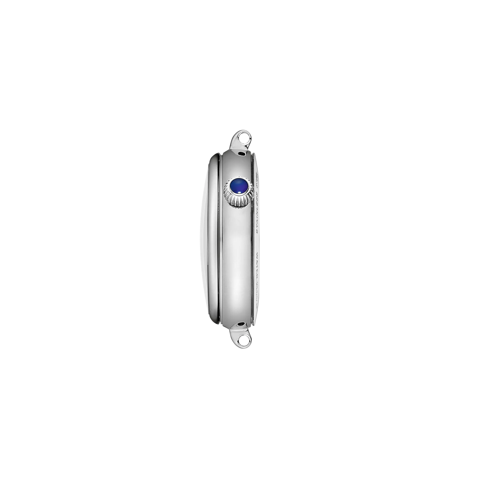 Profile view of the watch case Tissot Desir 29.6mm