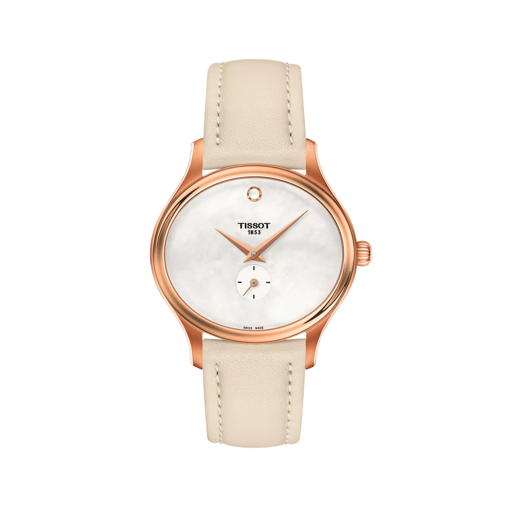 Front view of the watch Tissot Bella Ora