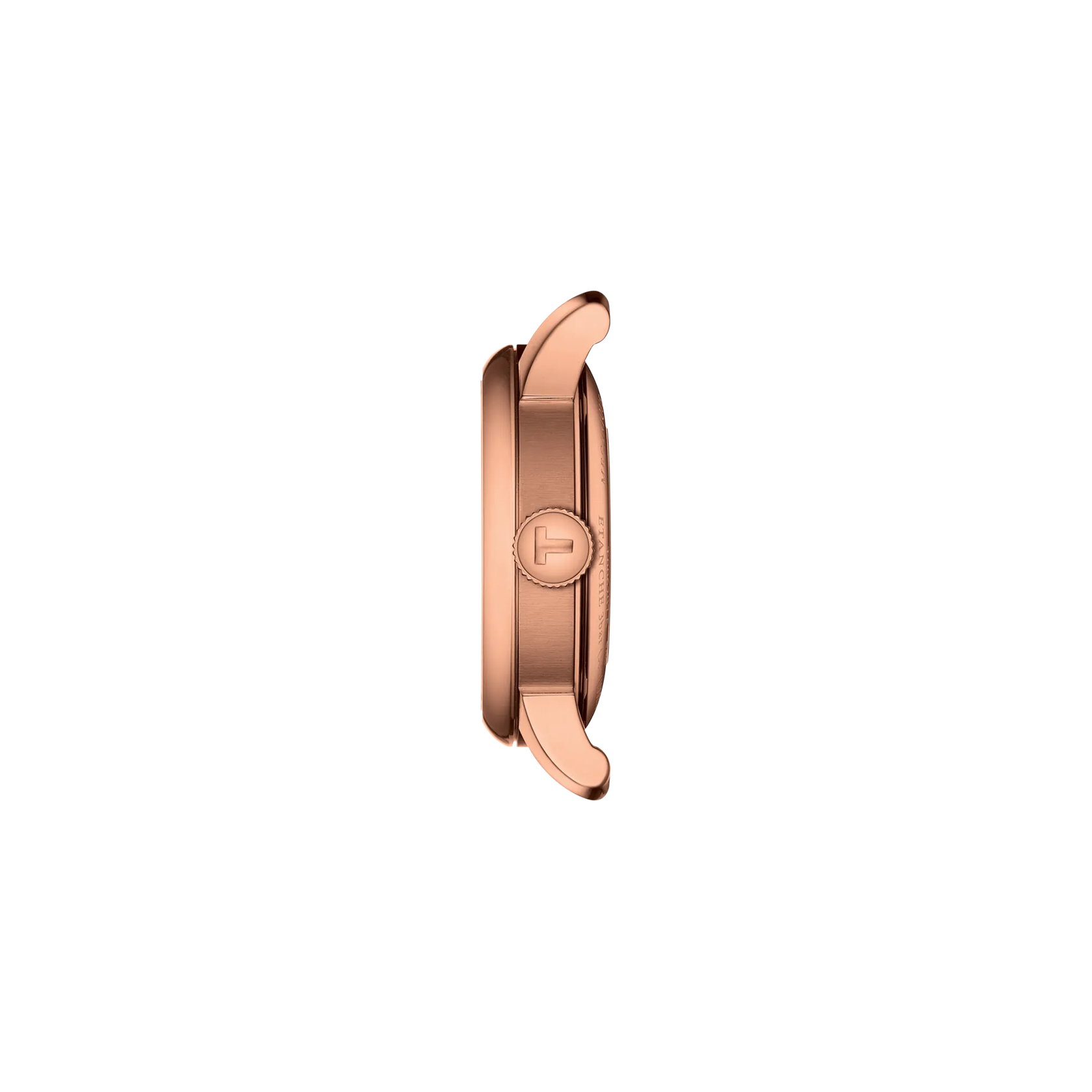 Profile view of the watch case Tissot Le Locle 29mm