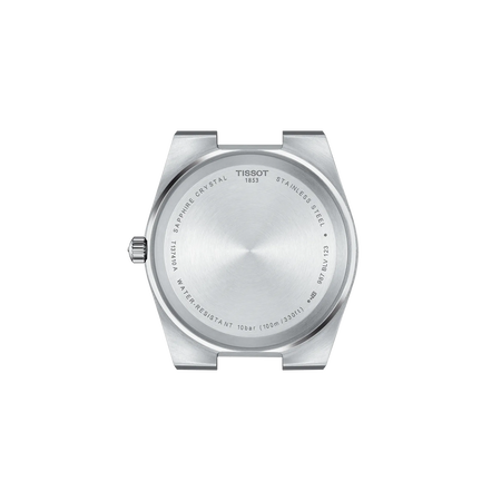 Back view of the watch case Tissot PRX 40mm
