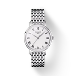 Front view of the watch Tissot Everytime 34mm with shadow