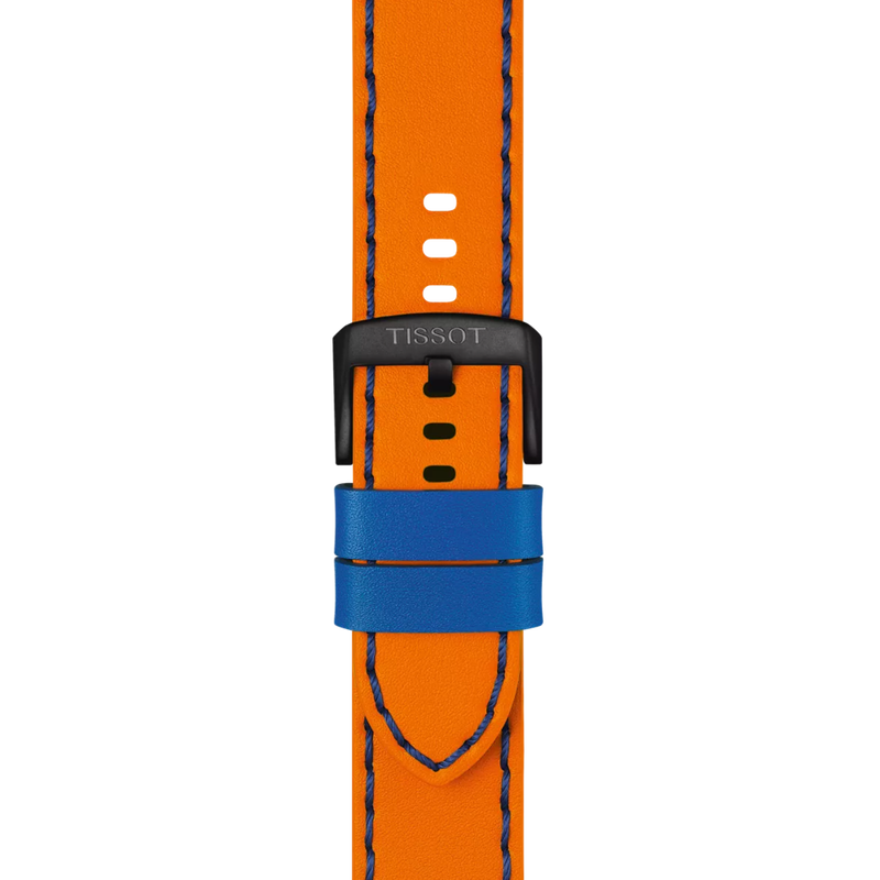 Zoom sobre Correa de piel Tissot oficial NBA New York Knicks 22mm Edici&oacute;n Limitada