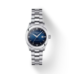 Front view of the watch Tissot T-My Lady Automatic with shadow