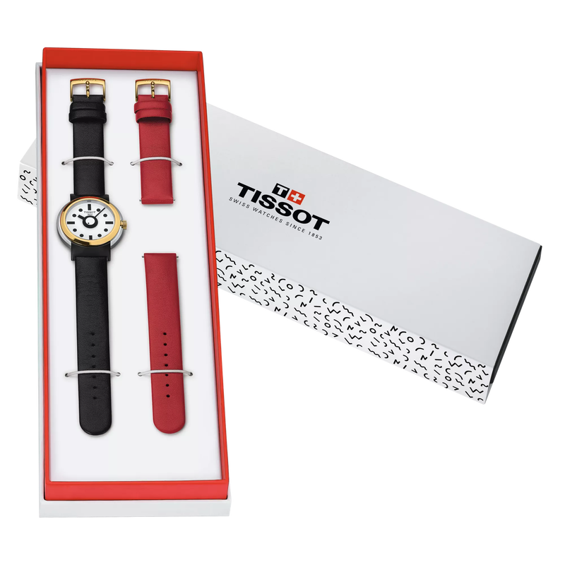 Presentation box of the watch Tissot Heritage Memphis Lady