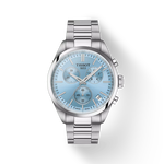 Front view of the watch Tissot PR 100 40mm with shadow