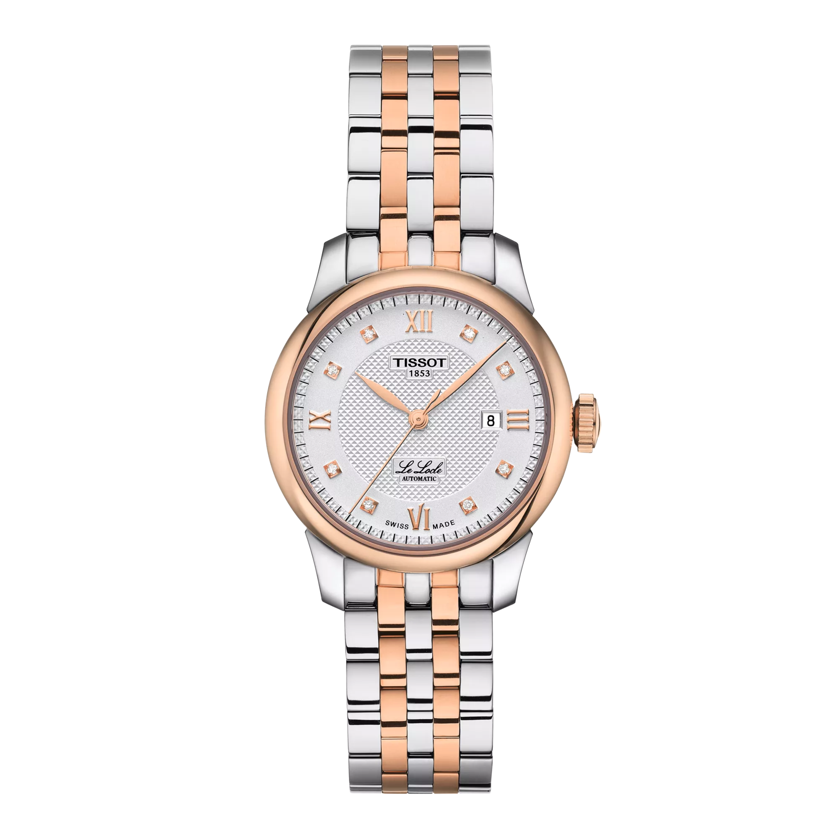 Front view of the watch Tissot Le Locle 29mm