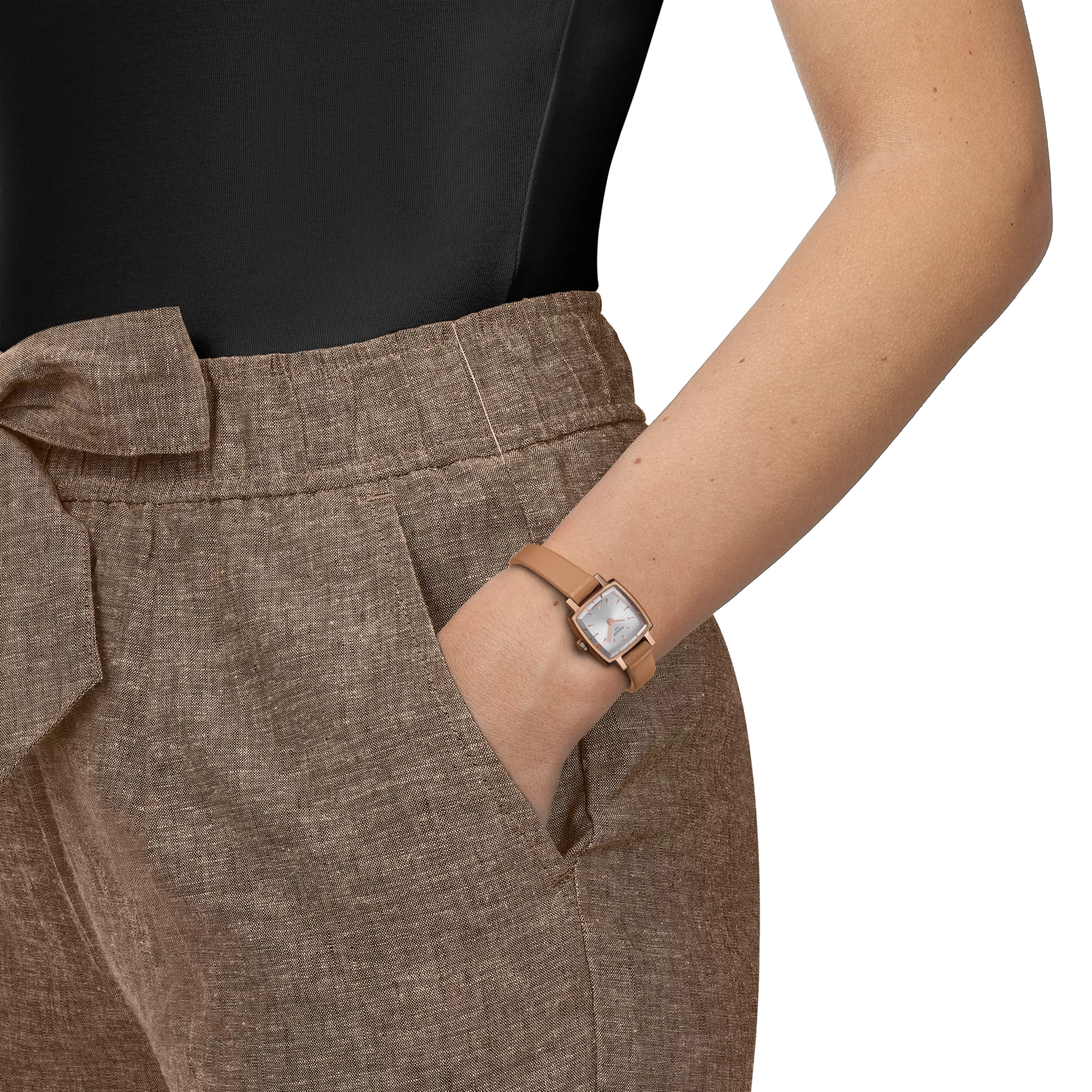 Simulazione dellorologio {0} su un polso