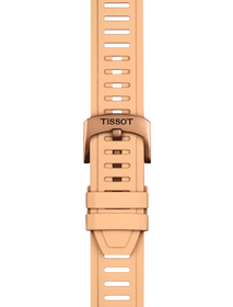 Zoom on Tissot Official Skin Silicone Strap Lugs 21 mm