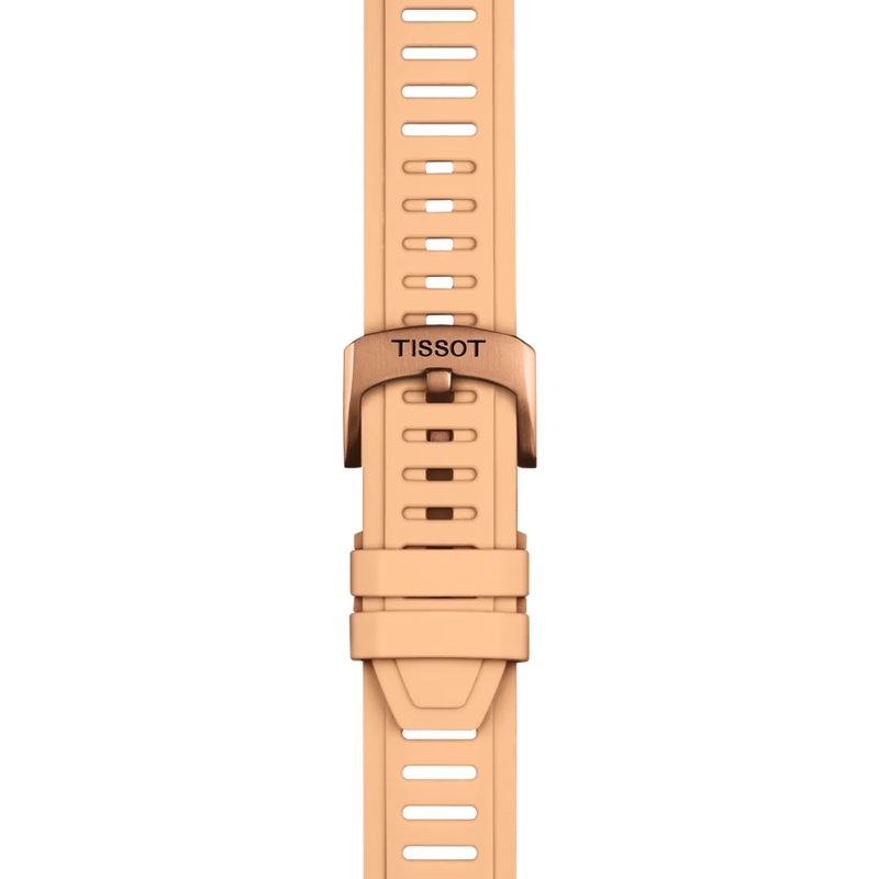 Zoom on Tissot Ten Rengi Silikon Kayış Boynuz Aralığı 21 mm