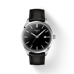 Front view of the watch Tissot PR 100 40mm with shadow