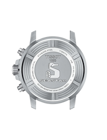 Back view of the watch case Tissot Seastar 1000 45.5mm