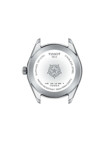 Back view of the watch case Tissot PR 100 Sport Chic 36mm