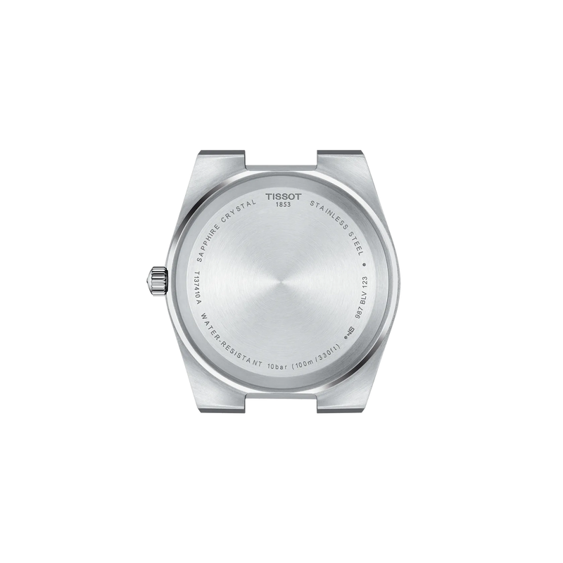 Vista posterior de la caja del reloj Tissot PRX 40mm