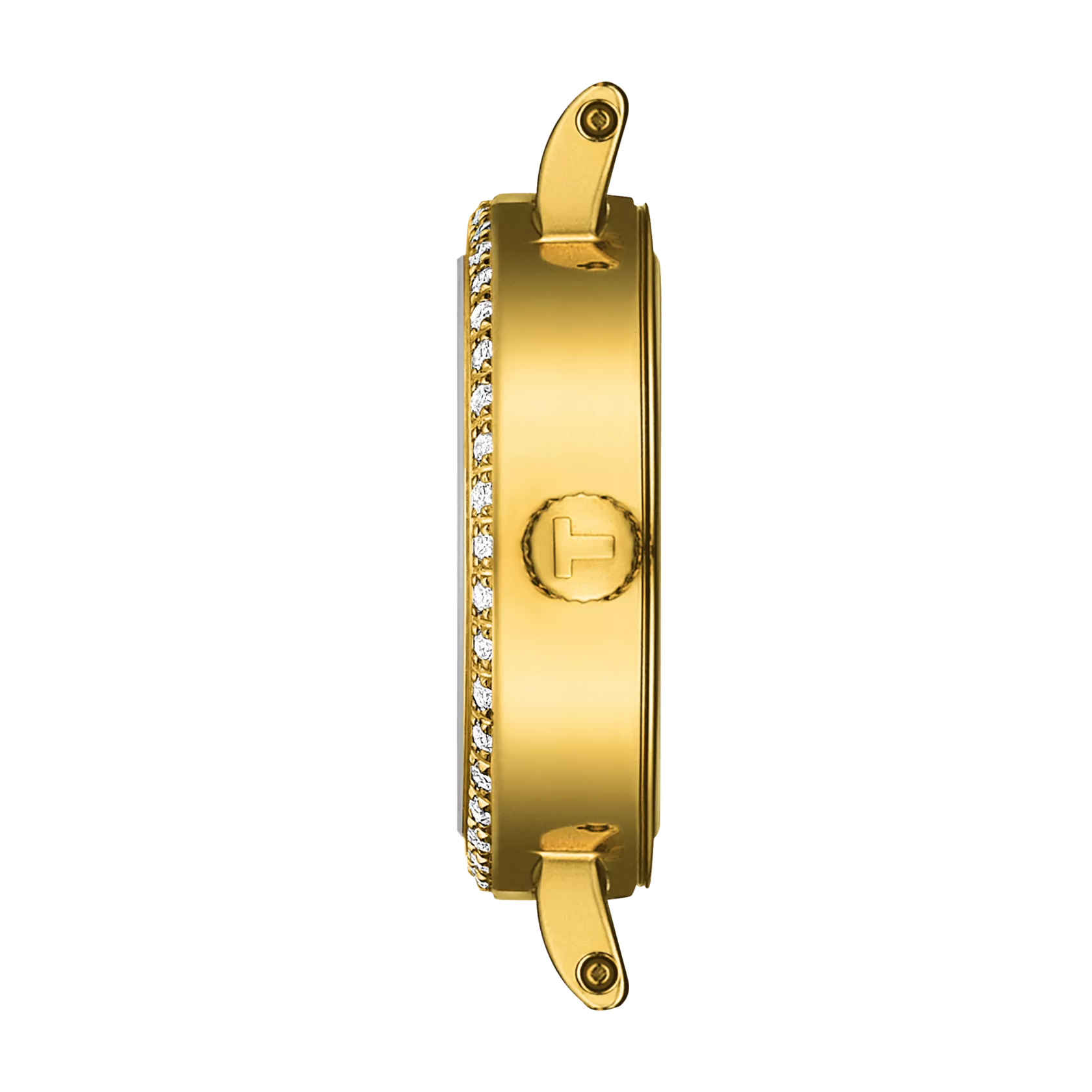 시계 케이스 프로필 보기 티쏘 러블리 라운드