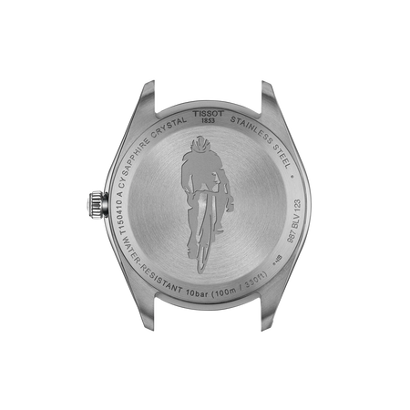 Back view of the watch case Tissot PR 100 40mm