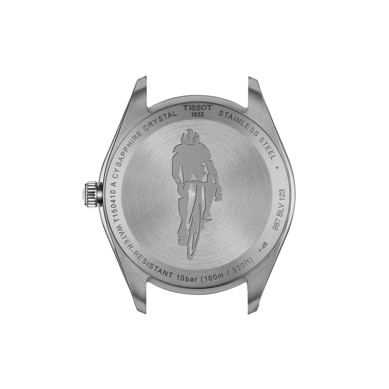 Back view of the watch case Tissot PR 100 40mm