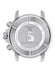 Back view of the watch case Tissot Seastar 1000 Chronograph