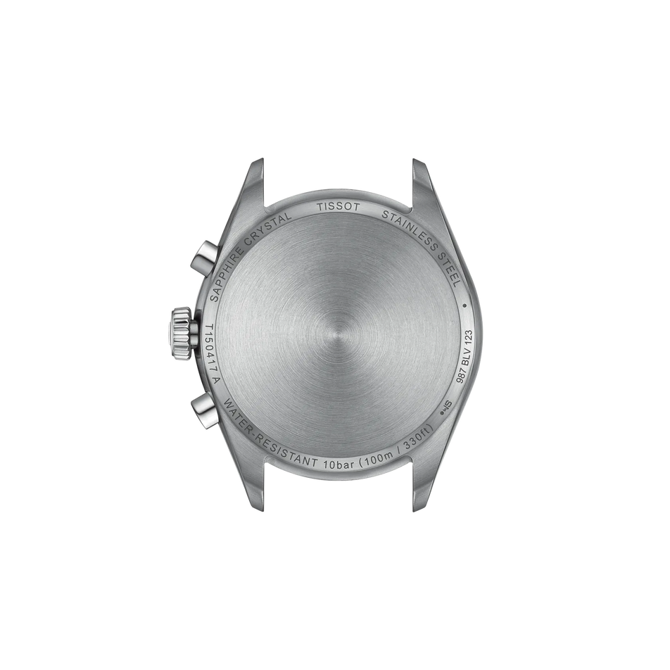 Rückansicht des Gehäuses der Uhr Tissot PR 100 40mm