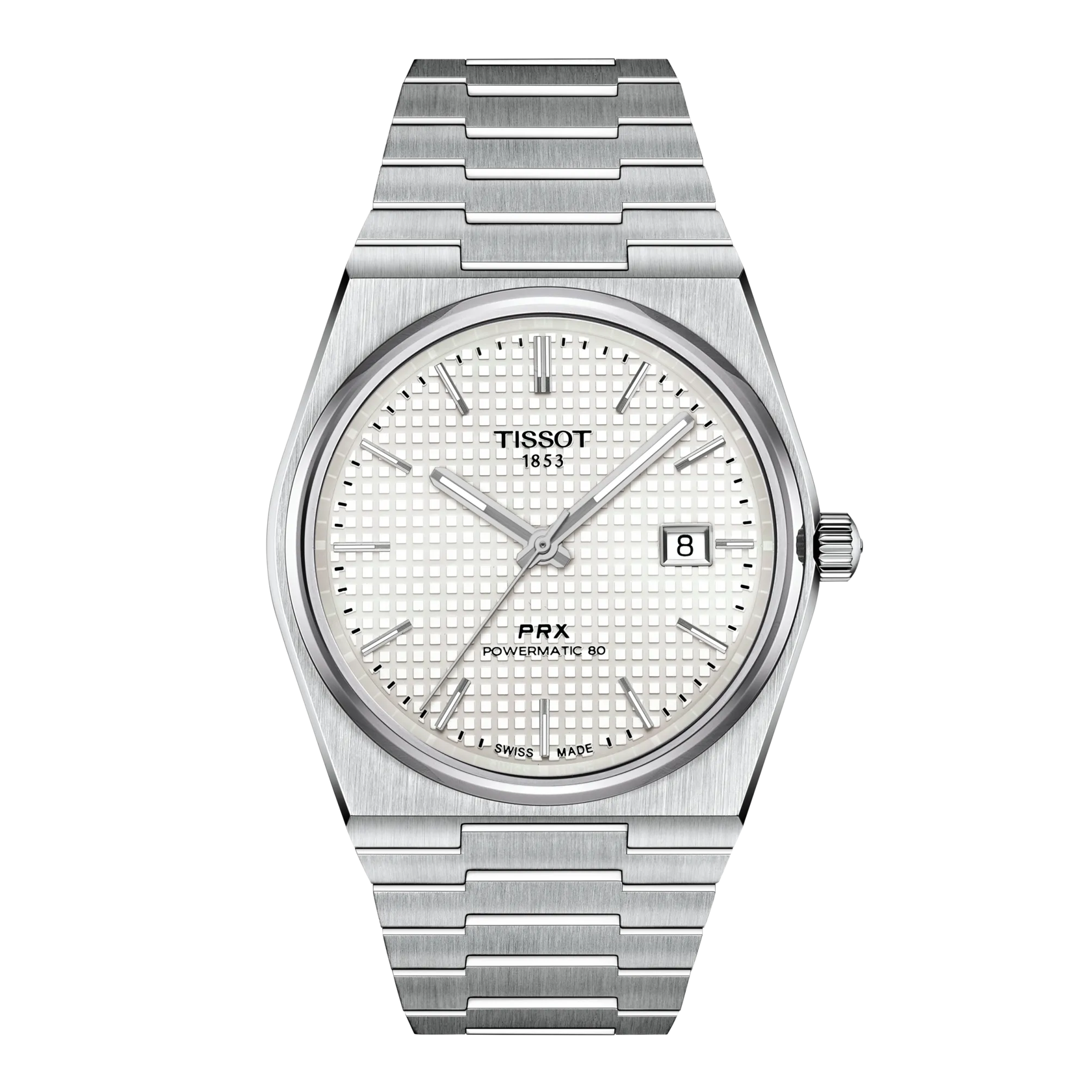 Tissot PRX 40mm の正面図