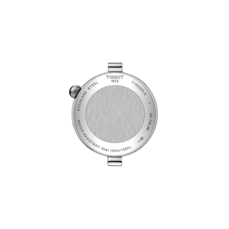Vue arri&egrave;re du bo&icirc;tier de la montre Tissot Desir 29.6mm