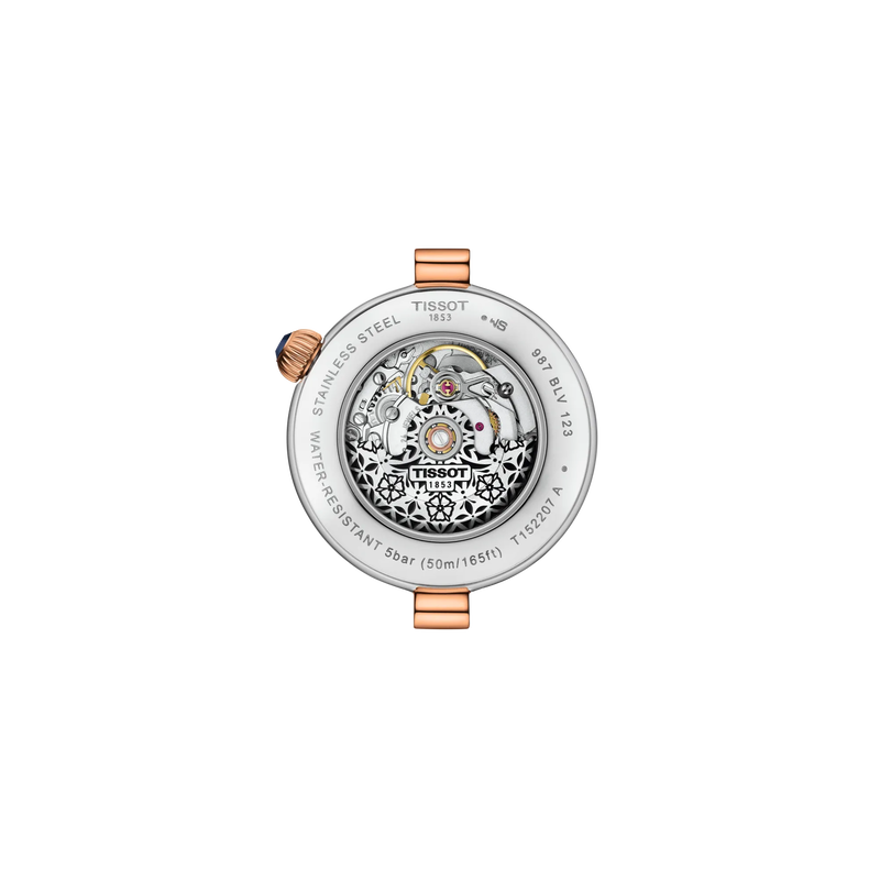 Back view of the watch case 天梭Desir系列28mm