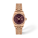 Front view of the watch Tissot Ballade 30mm with shadow