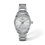 Front view of the watch 天梭PR 100系列34mm with shadow