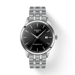 Front view of the watch Tissot Classic Dream 40mm with shadow