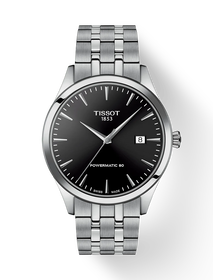 TISSOT クラシック ドリーム 40mm の正面図・影あり