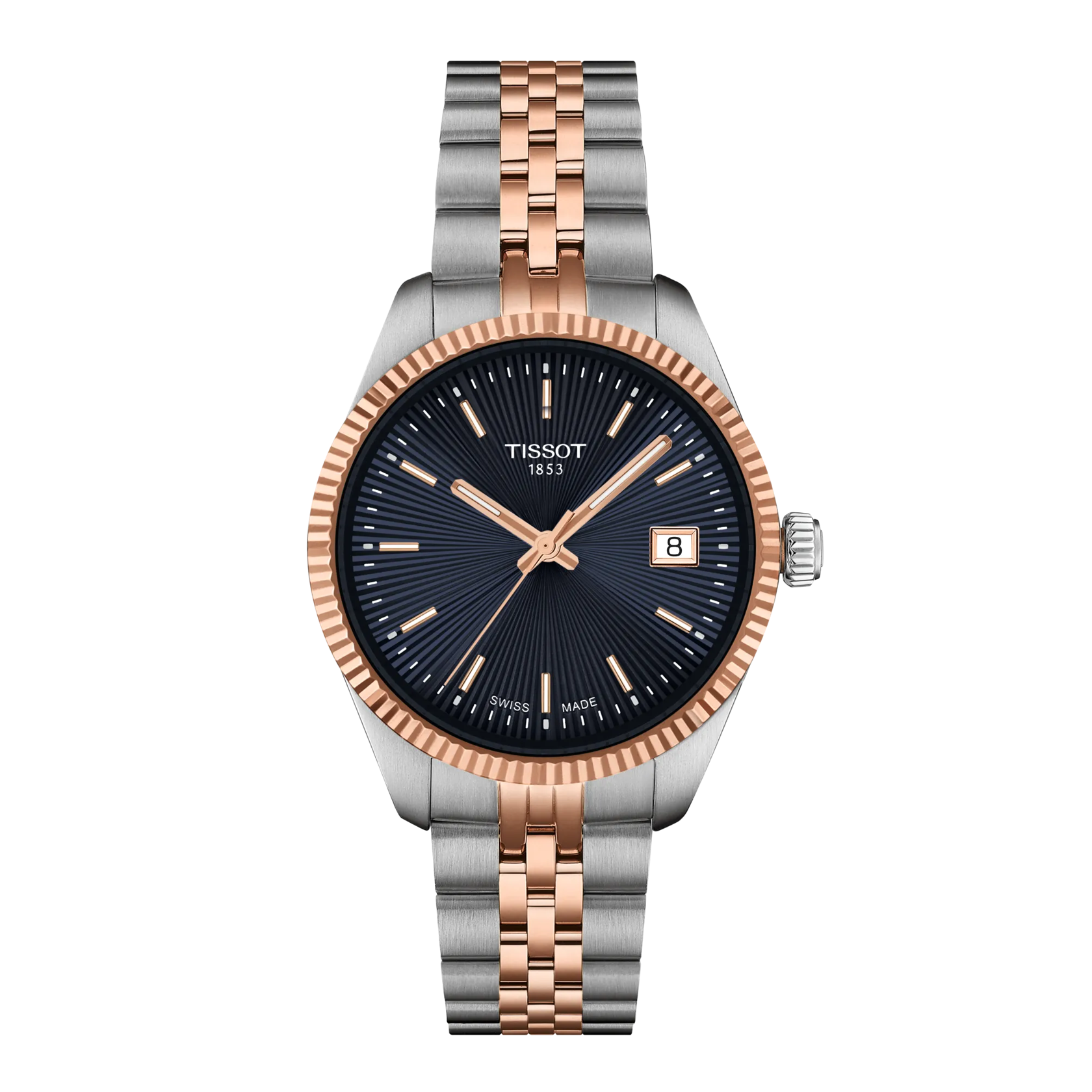 시계 전면 보기 티쏘 발라드 34mm