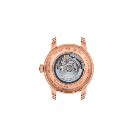 Back view of the watch case Tissot Le Locle 29mm