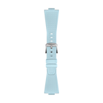 檢視 天梭PRX系列橡膠錶帶(冰藍色)__適用錶徑40mm 正面