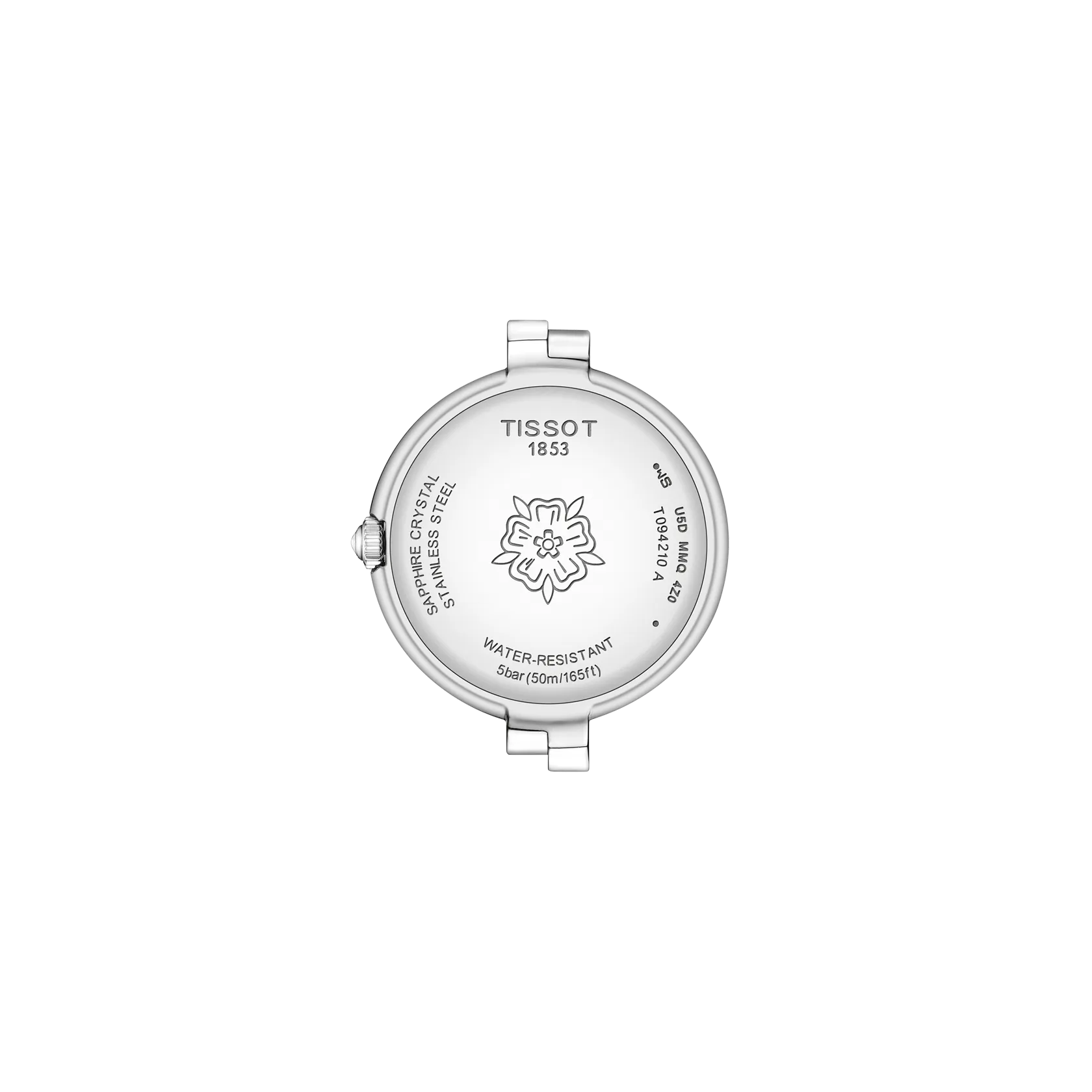 시계 케이스 뒷면 보기 티쏘 플라밍고