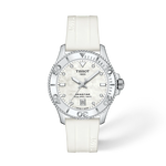 Front view of the watch Tissot Seastar 1000 36mm with shadow