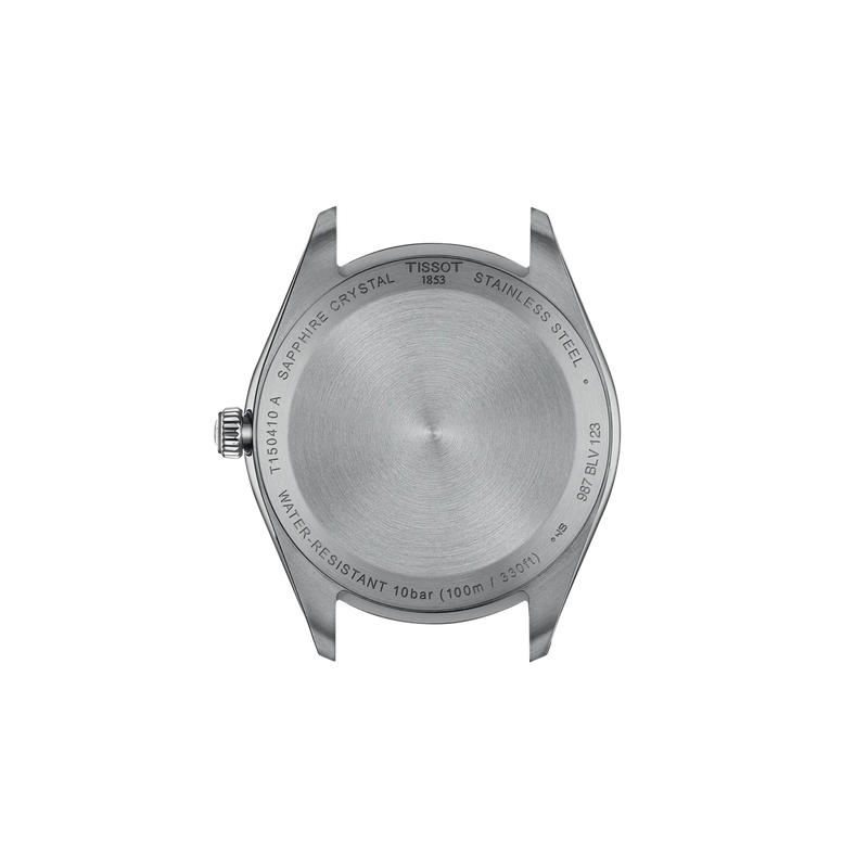 Back view of the watch case Tissot PR 100 40mm