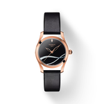 Vue de face de la montre Tissot T-Wave avec ombre