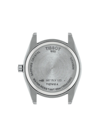 Back view of the watch case Tissot Gentleman 40mm