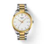 Front view of the watch Tissot PR 100 40mm with shadow