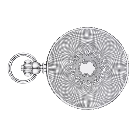 Back view of the watch case Tissot Savonnette 48.5mm