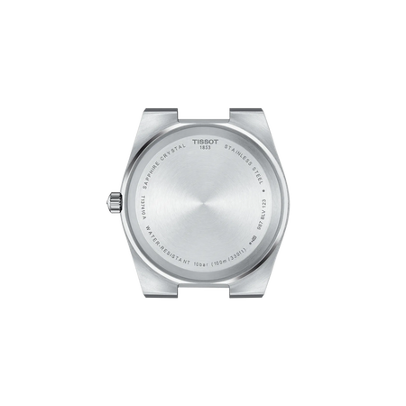 Back view of the watch case Tissot PRX 40mm