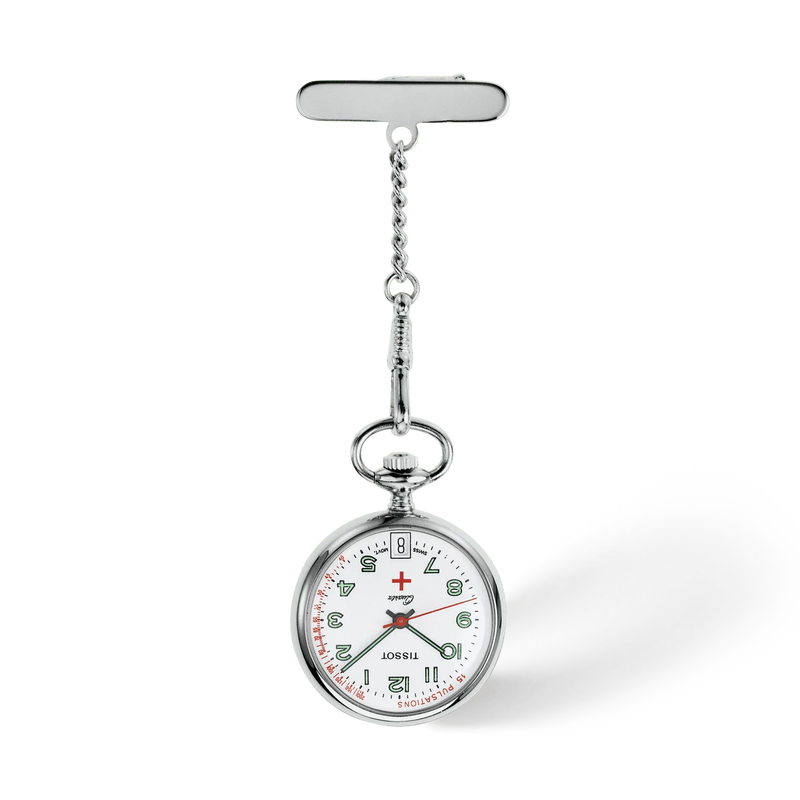 Vue de face de la montre Tissot Pendants 30.1mm avec ombre