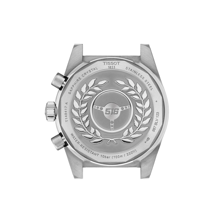 Back view of the watch case Tissot PR516 40mm