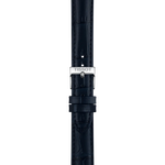Zoom on Tissot Official Blue Leather Strap Lugs 16mm